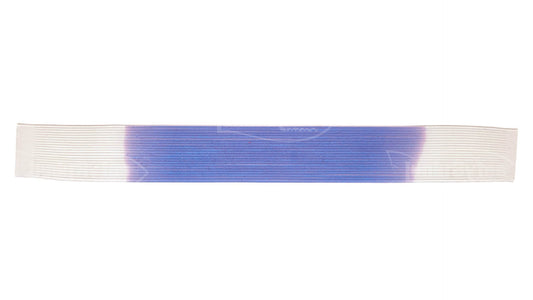 Light Purple Tips / Clear Purple Center Fire Tip Silicone Skirt Tab, Shad Imitation for Bass (8807-X002)