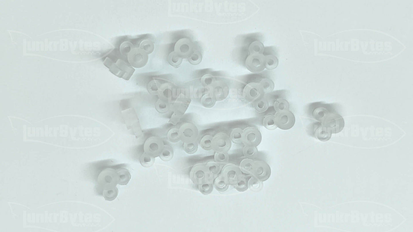 8832-001 Clear Rattle Collar