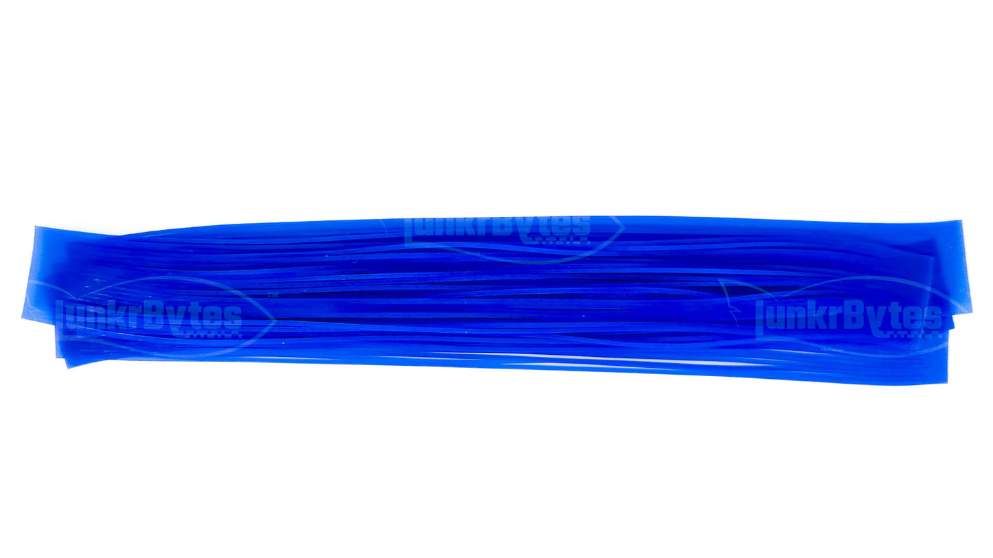 Hot Blue Silicone Skirt Tab – Reaction Strike Trigger for Bass (8801-019)