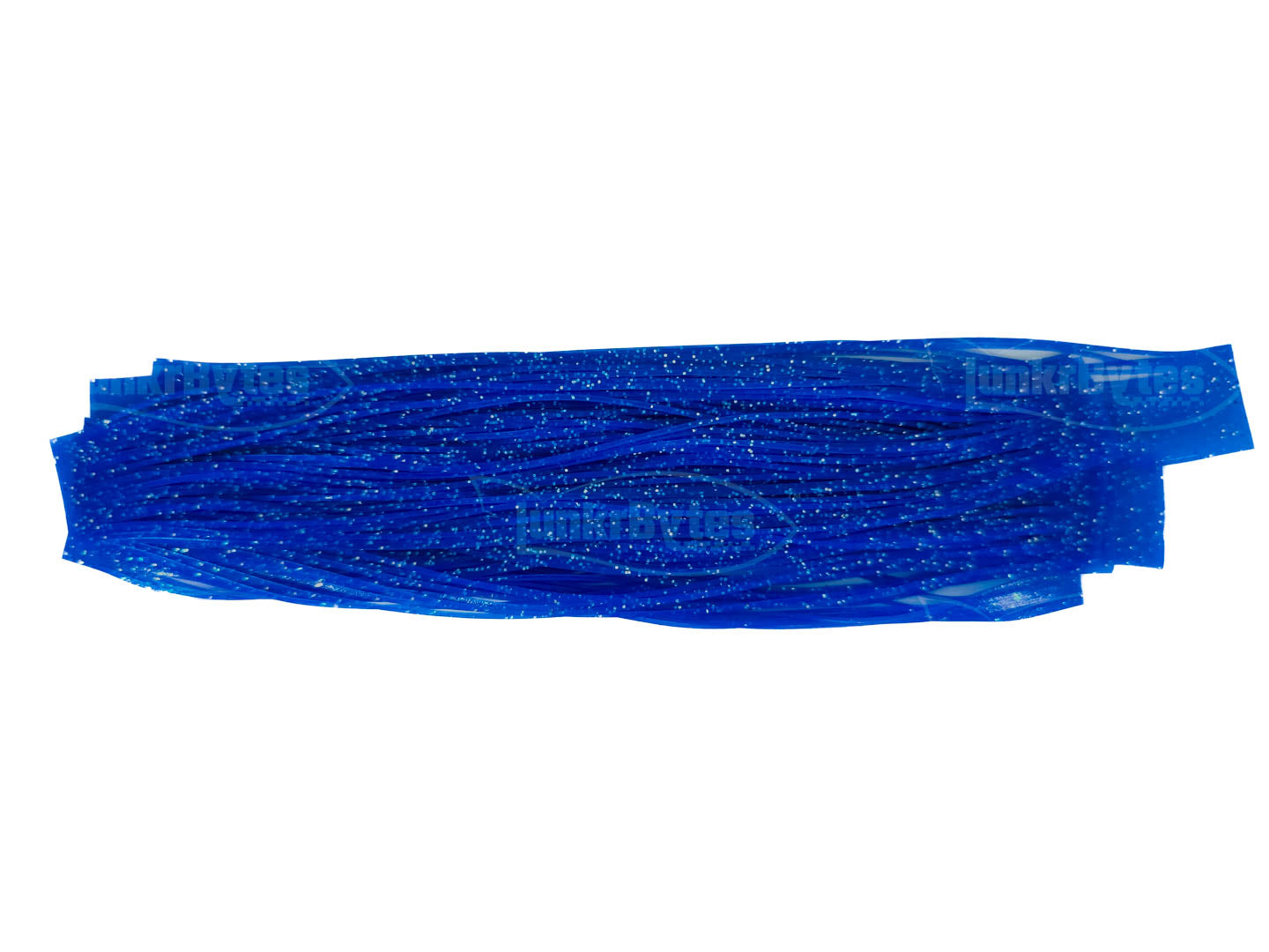 Blue / Silver Flake Silicone Skirt Tab with Flake – Shad Imitation for Bass (8801-026)