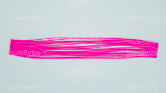 Metallic Pink Silicone Skirt Tab – Reaction Strike Trigger for Bass (8801-119)