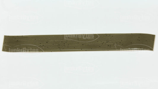 Green Pumpkin / Pepper (Black Flake) Silicone Skirt Tab with Flake – Crawfish Pattern for Bass (8801-160)