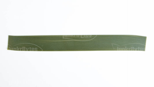 Green Pumpkin / Blue Interference (Metallic) Silicone Skirt Tab with Interference – Crawfish Pattern for Bass (8801-228)