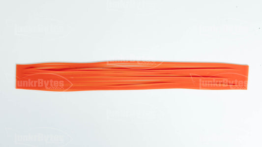 Dark Orange Silicone Skirt Tab – Crawfish Pattern for Bass (8801-233)
