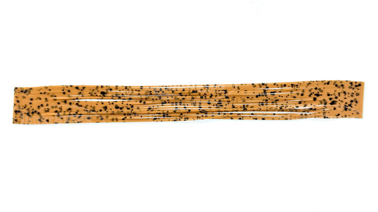 Brown Black Dots Silicone Skirt Tab – Crawfish Pattern for Bass (8802-536)