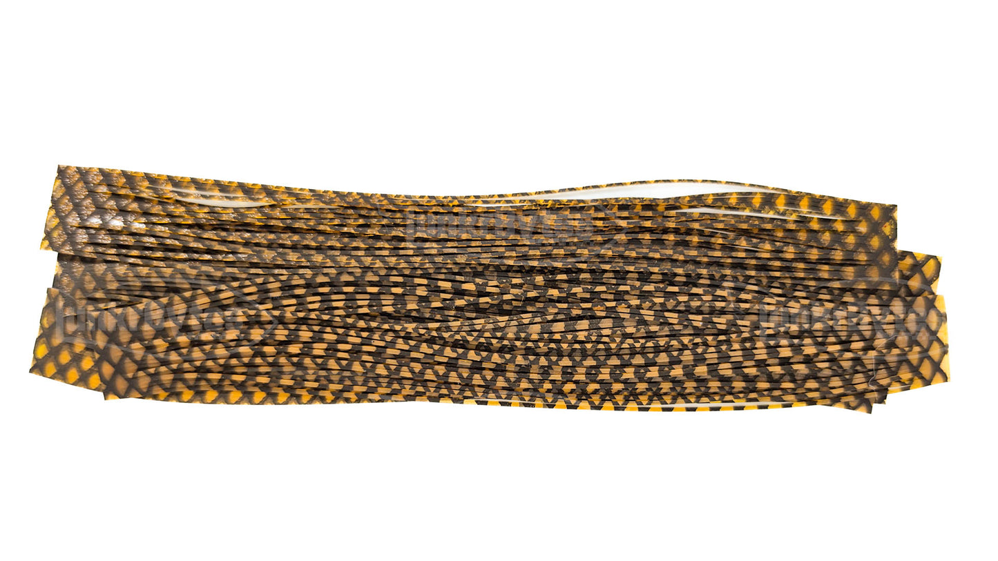 Pumpkin Baitfish Silicone Skirt Tab – Baitfish Pattern Series (8814-188)