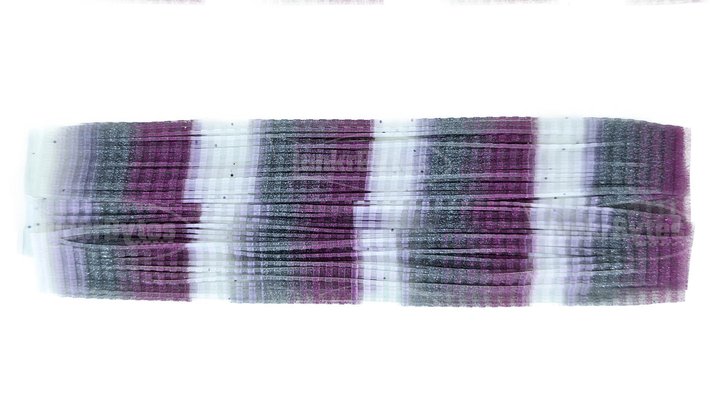 Purple Illusion Silicone Skirt Tab – Ripple Multi-Color Series (8816-736)