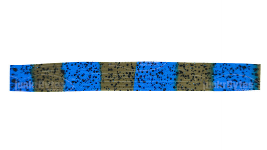 Green Pumpkin Blue Speckled Silicone Skirt Tab – Multi-Color Series (8817-208)