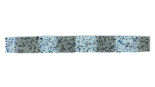 Clear Silver Blue Interference Silicone Skirt Tab – Multi-Color Series (8817-246)