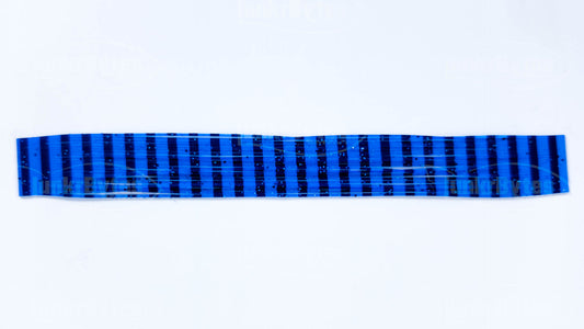 Dark Blue Zebra Stripe Silicone Skirt Tab – Zebra Stripe Series (8818-263)