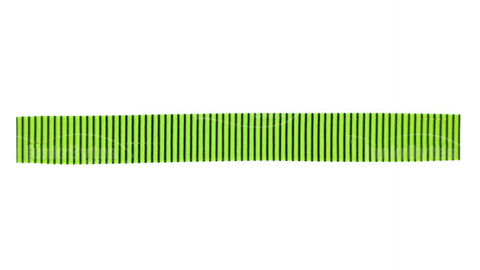 Hot Chartreuse Zebra Stripe Silicone Skirt Tab – Zebra Stripe Series (8818-269)