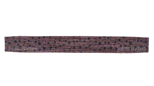 Dark Brown Speckled Silicone Skirt Tab – Polka Dot Dalmatian Series (8825-562)
