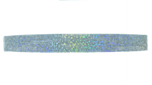 Silver Hologram Silicone Skirt Tab – Plasma Series (8850-003)