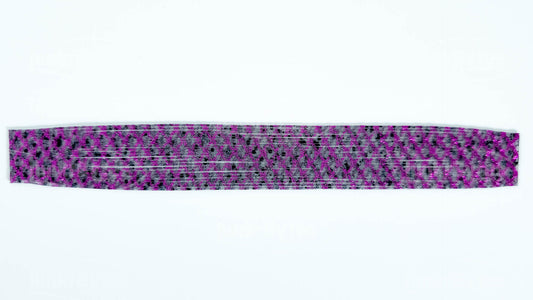 Crystal Purple Silicone Skirt Tab with Flake – Reaction Strike Trigger for Bass (8851-114)