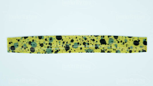 Watermelon / Red Flake Silicone Skirt Tab with Flake – Crawfish Pattern for Bass (8852-201)