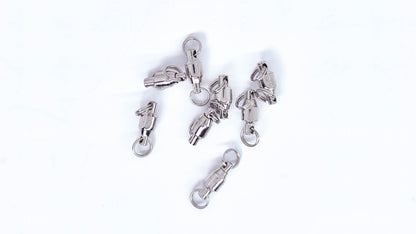 Ball Bearing Swivel with Split Rings – Nickel – #4