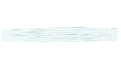 White / Silver Flake Silicone Skirt Tab with Flake – Shad Imitation for Bass (8801-140)