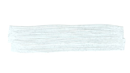 White / Silver Flake Silicone Skirt Tab with Flake – Shad Imitation for Bass (8801-140)