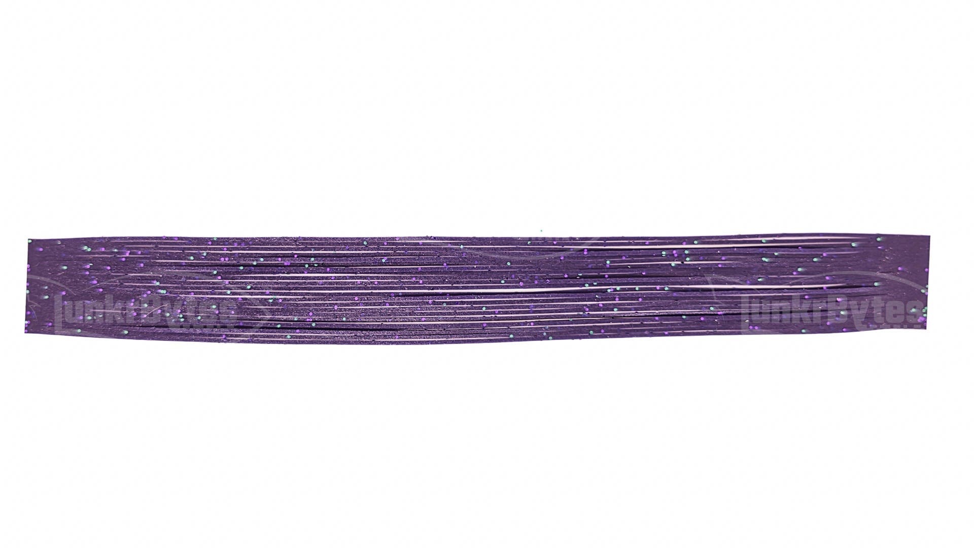 Dark Purple / Green & Purple Flake Silicone Skirt Tab with Flake – Reaction Strike Trigger for Bass (8801-185) Component Silicone Skirt Tab (8801-185)