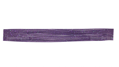 Dark Purple / Green & Purple Flake Silicone Skirt Tab with Flake – Reaction Strike Trigger for Bass (8801-185) Component Silicone Skirt Tab (8801-185)