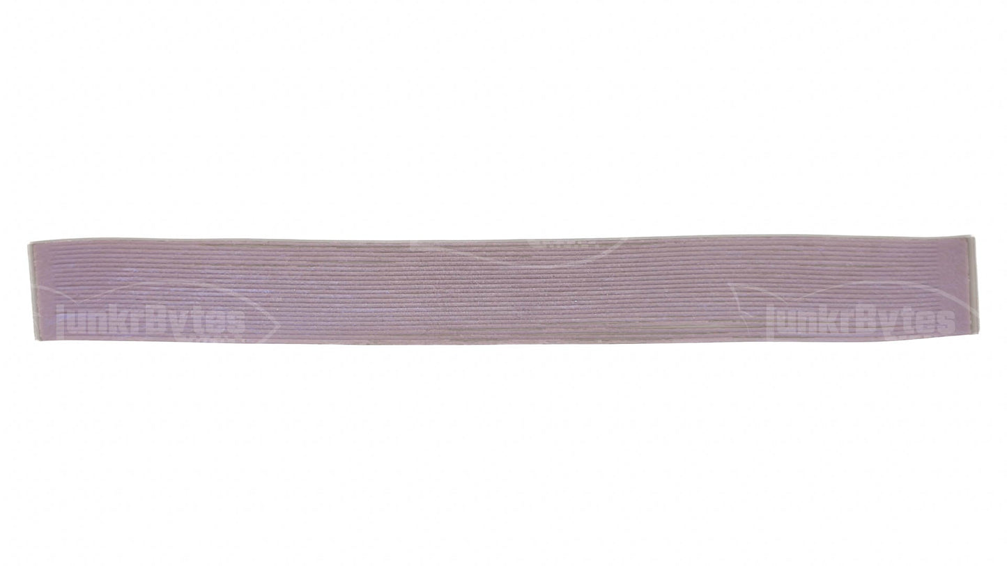 Gray / Pearlescent Blue Silicone Skirt Tab – Shad Imitation for Bass (8801-186) Component Silicone Skirt Tab (8801-186)