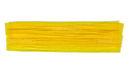Light Orange / Gold Flake Silicone Skirt Tab with Flake – Crawfish Pattern for Bass (8801-188)
