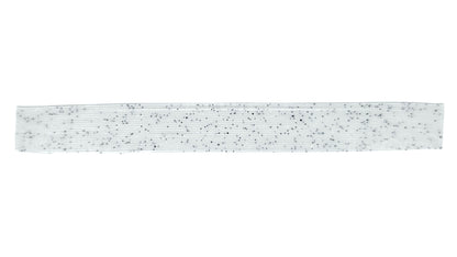Pearlescent / Black Flake Silicone Skirt Tab with Flake – Shad Imitation for Bass (8801-220)