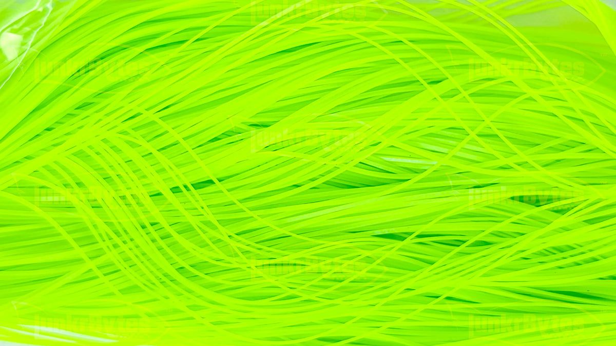 Metallic Chartreuse Silicone Skirt Tab – Reaction Strike Trigger for Bass (8801-229)