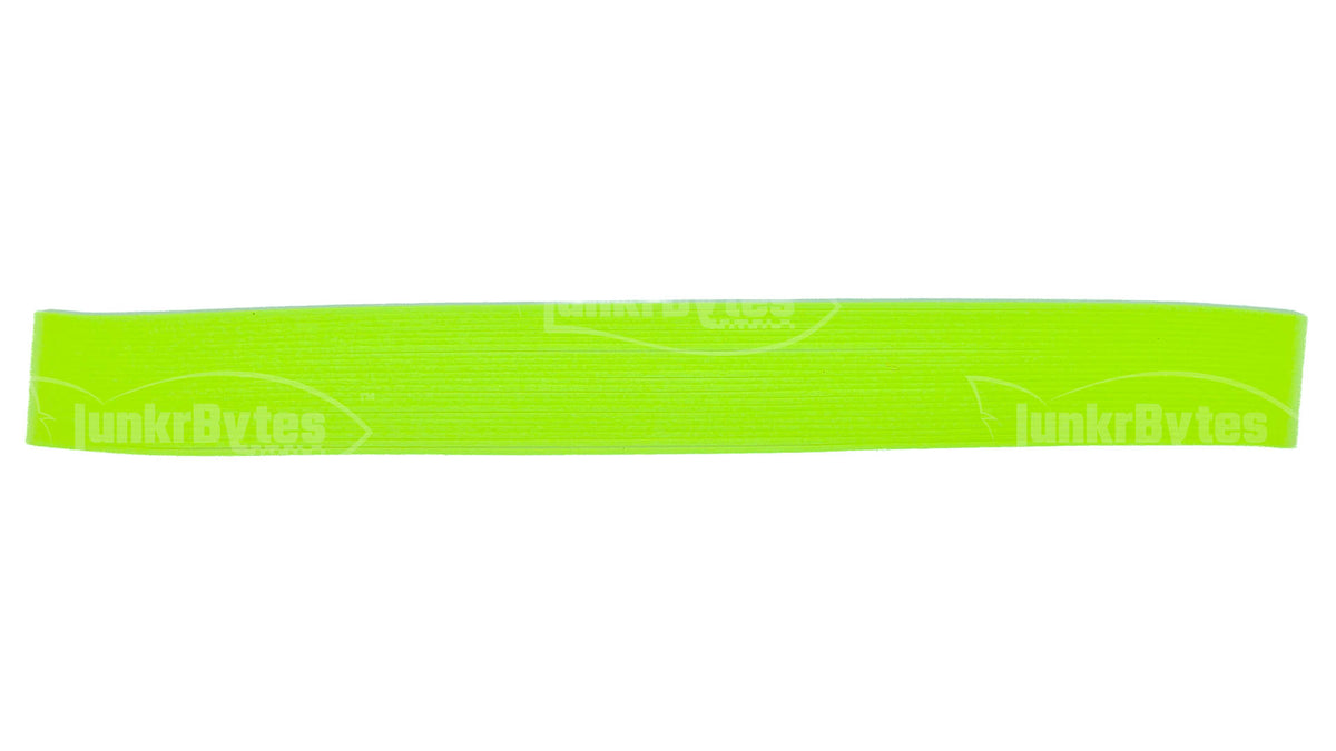 Metallic Chartreuse Silicone Skirt Tab – Reaction Strike Trigger for Bass (8801-229)