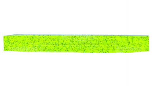 Hot Chartreuse Candy with Purple & Green Flake Silicone Skirt Tab – Reaction Strike Trigger for Bass (8801-231-X001)