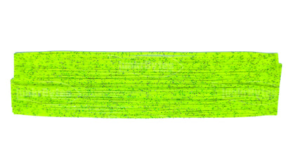 Hot Chartreuse Candy with Purple & Green Flake Silicone Skirt Tab – Reaction Strike Trigger for Bass (8801-231-X001)