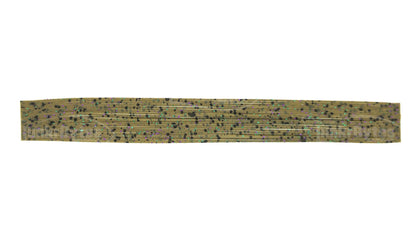 Dark Watermelon Candy Black Dots With Red & Green Flake Component Silicone Skirt Tab (8802-175)