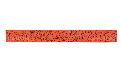 Burnt Orange Black Dots Silicone Skirt Tab – Crawfish Pattern for Bass (8802-535) Component Silicone Skirt Tab (8802-535)