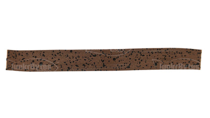Metallic Brown Black Dots Silicone Skirt Tab – Crawfish Pattern for Bass (8802-545) Component Silicone Skirt Tab (8802-545)