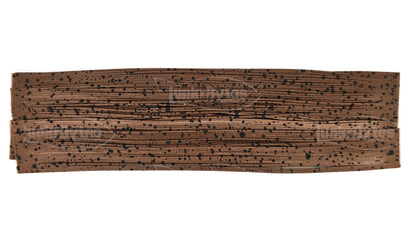 Metallic Brown Black Dots Silicone Skirt Tab – Crawfish Pattern for Bass (8802-545) Component Silicone Skirt Tab (8802-545)