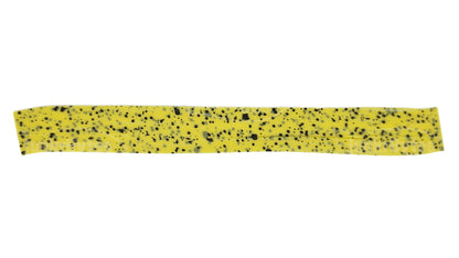 Light Yellow Black Dots Silicone Skirt Tab – Crawfish Pattern for Bass (8802-563) Component Silicone Skirt Tab (8802-563)