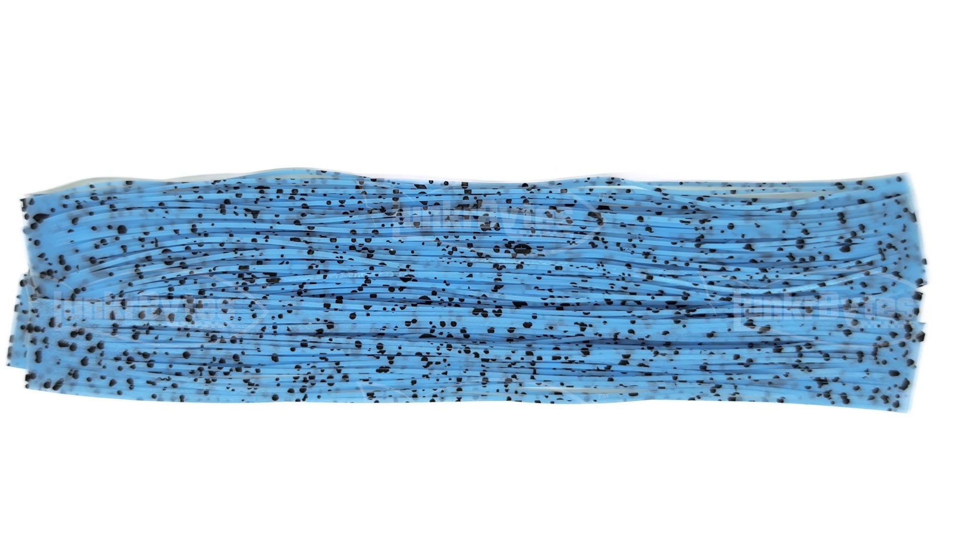 Blue Black Dots Silicone Skirt Tab – Reaction Strike Trigger for Bass (8802-567) Component Silicone Skirt Tab (8802-567)