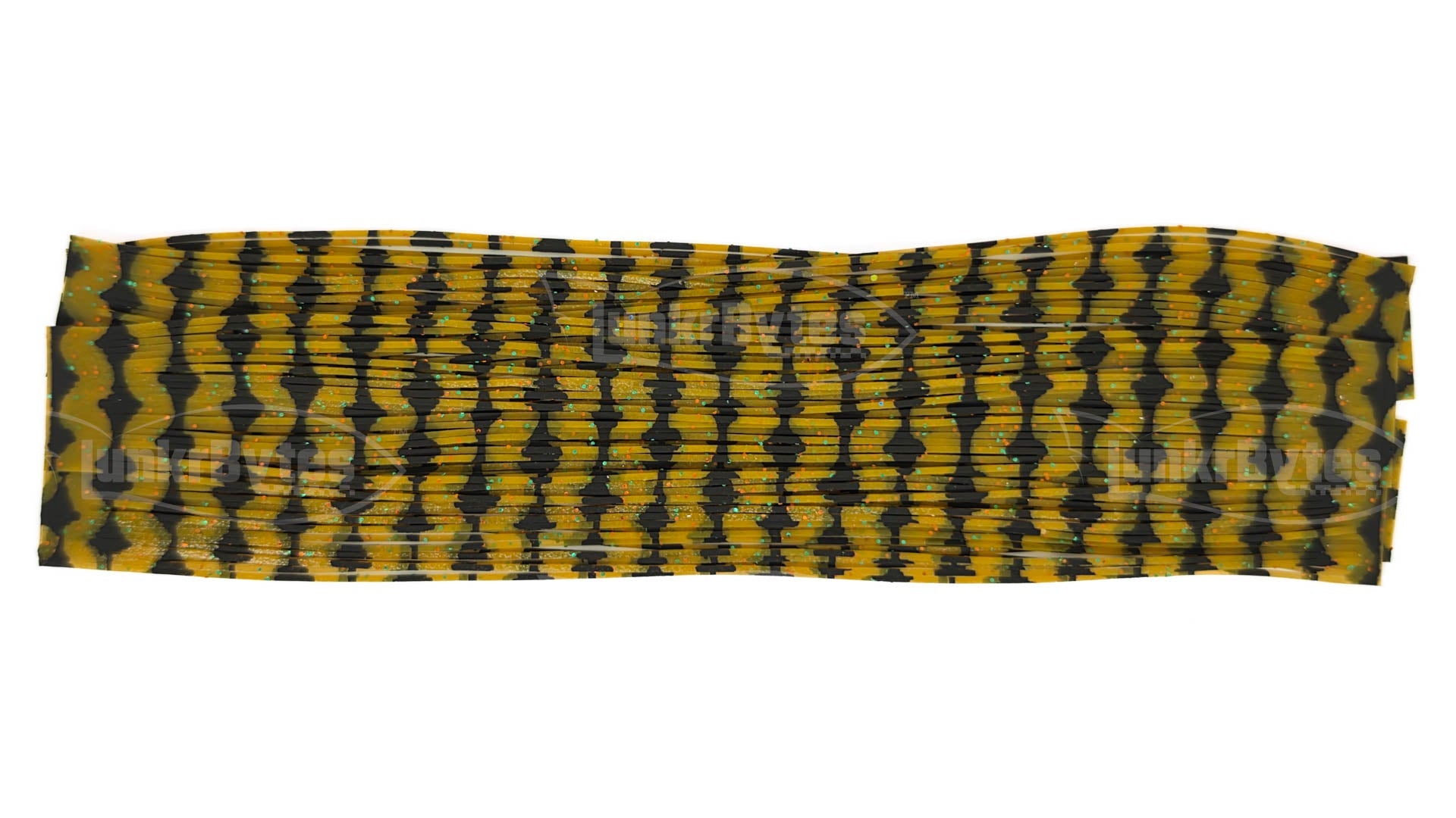 Natural Pumpkin / Green Flake Silicone Skirt Tab (8806-654)