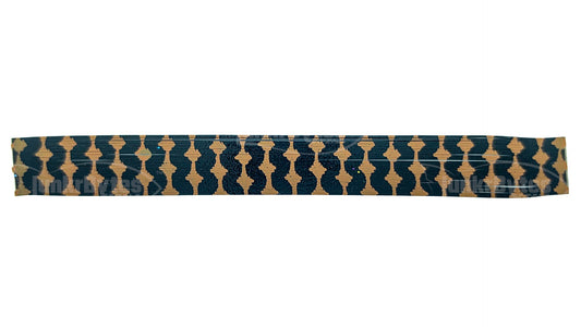 Charcoal / Natural Brown Barbed Wire with Black Pepper Silicone Skirt Tab, Crawfish Pattern for Bass (8806-X004)