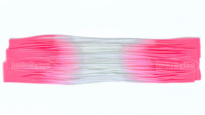 Pink Pearl Tips / Clear Purple Center Fire Tip Silicone Skirt Tab – Shad Imitation for Bass (8807-X001)