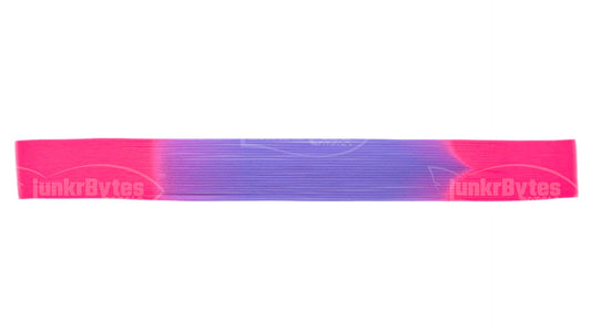 Pink Pearl / Light Purple Fire Tip Silicone Skirt Tab, Shad Imitation for Bass (8807-X003)