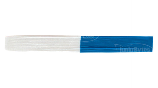 Steel Blue / Pearlescent Fine Cut Silicone Skirt Tab, Shad Imitation for Bass (8808-X001)