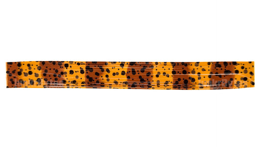 Brown / Orange Fine-Band Speckles Silicone Skirt Tab, Crawfish Pattern for Bass (8817-203-X001)