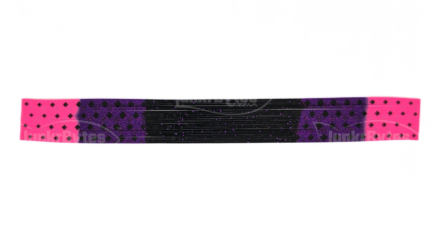 Pink / Purple / Black / Polka Dots Silicone Skirt Tab (8817-255)