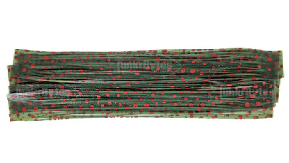 Watermelon / Red Dots Silicone Skirt Tab – Crawfish Pattern for Bass (8825-549-X001)