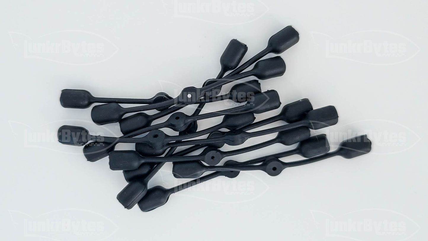 8833-021 Black Spider Rattle Collar