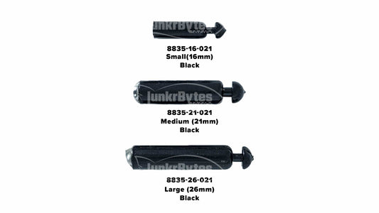 8835-26-021 black large 26mm plastic rattle