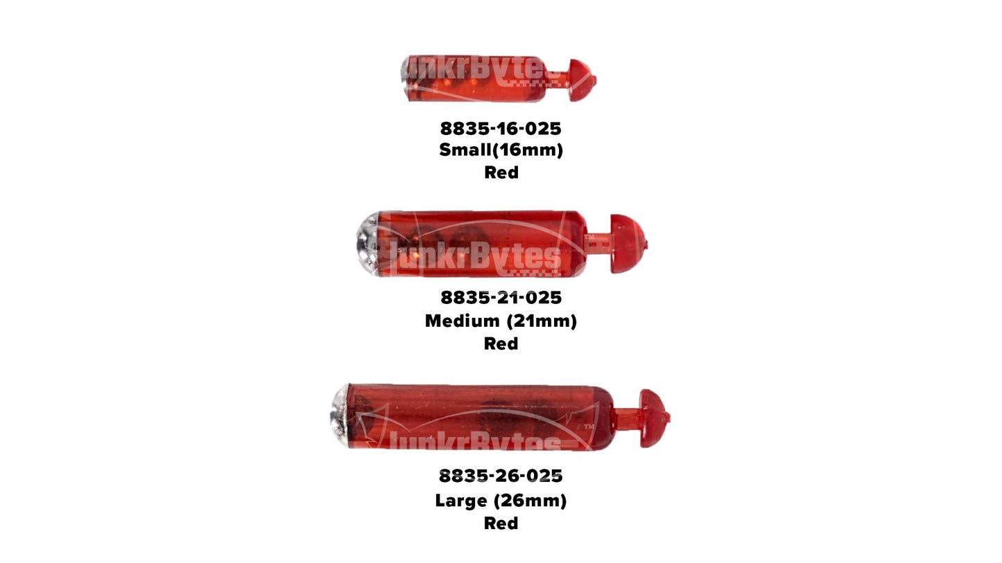 8835-16-025 red small 16mm plastic rattle