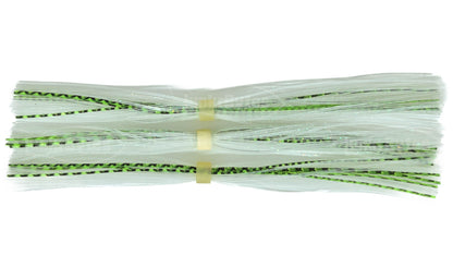 Clear with Green Baitfish Highlight – Pre-Banded Replacement Skirt (8861-052-BS)
