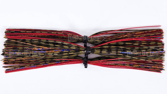Red Clay Prespawn Crawler - Banded Skirt Tab (LB-1001-BS)